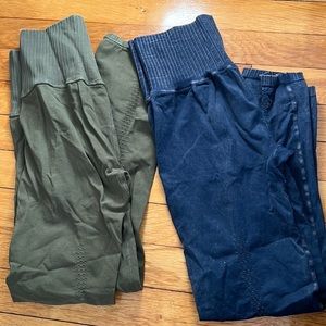 Free people workout leggings bundle